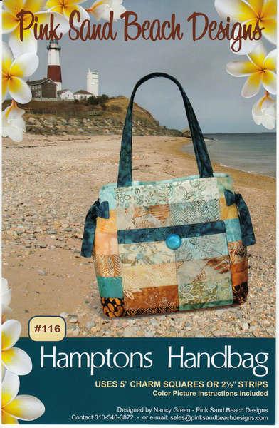 Hamptons Handbag Pattern from Pink Sand Beach Designs