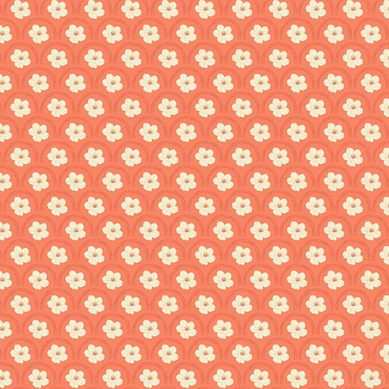 Southern Charm Peach Blossoms Rouge from Riley Blake
