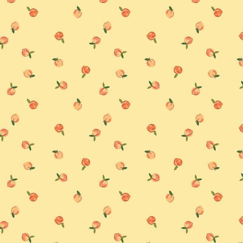 Southern Charm Peaches Yellow from Riley Blake