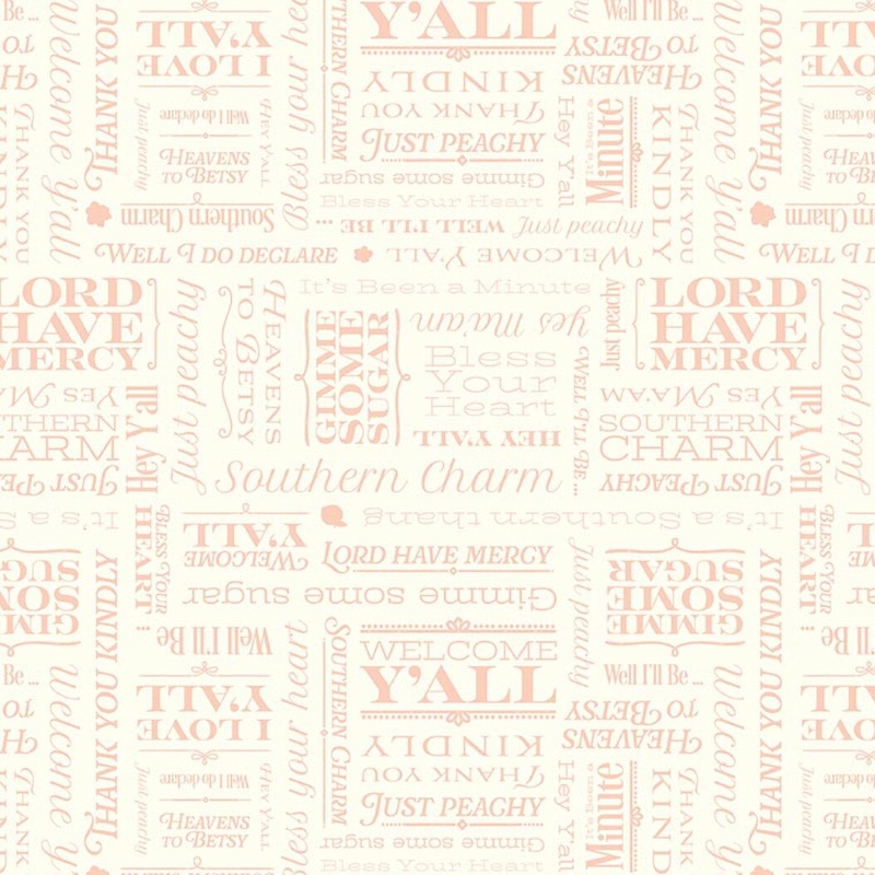 Southern Charm Text Cloud from Riley Blake
