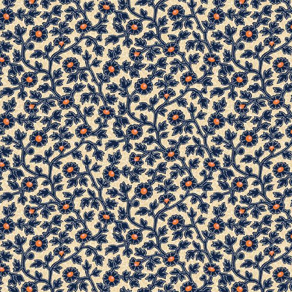 Sanibel Island Daisy Beige from Marcus Fabrics