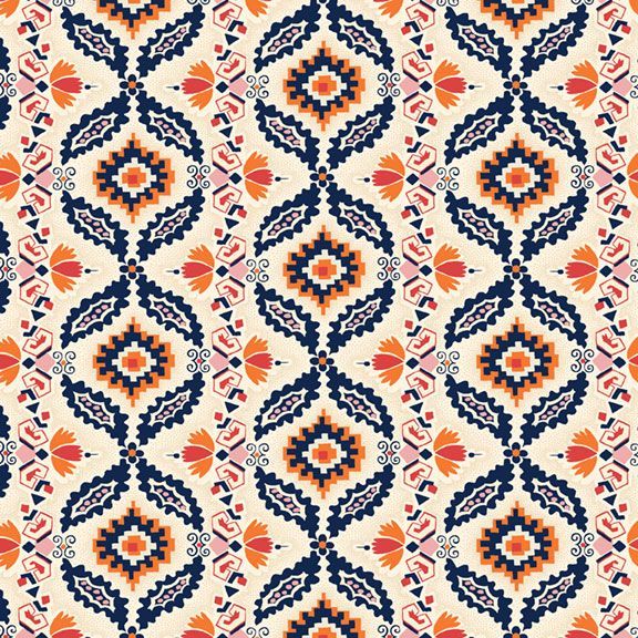 Sanibel Island Geometric Cream from Marcus Fabrics