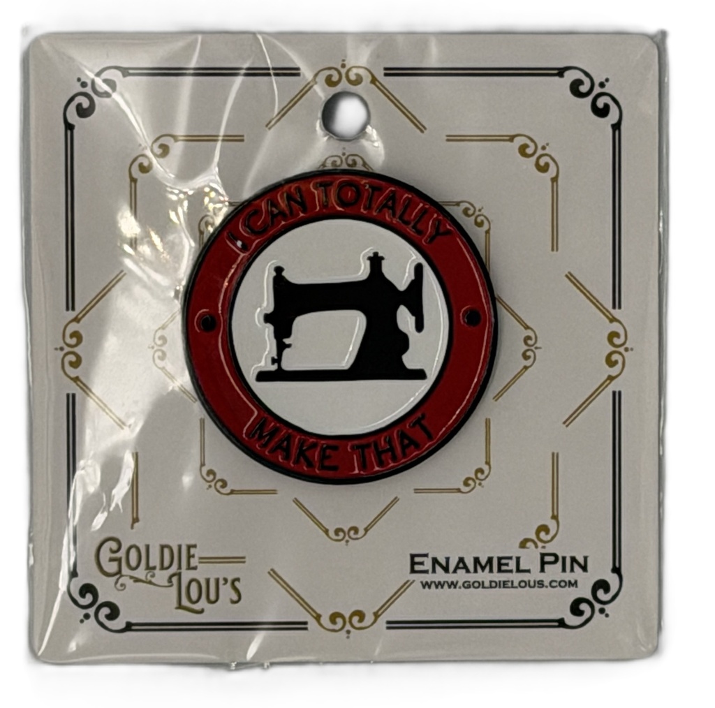 I Can Totally Enamel Pin from Goldie Lou's