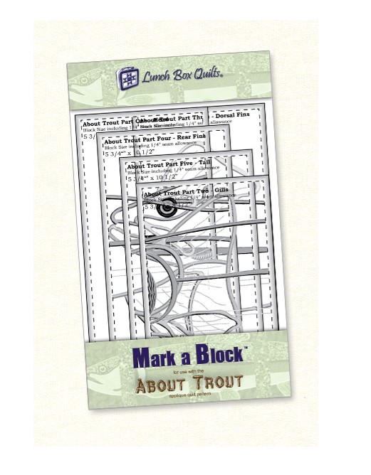 About Trout Mark A Block from Lunch Box Quilts