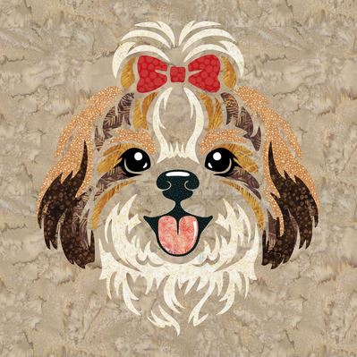 Sophie the Shih Tzu Laser Cut Kit by Madi Hastings
