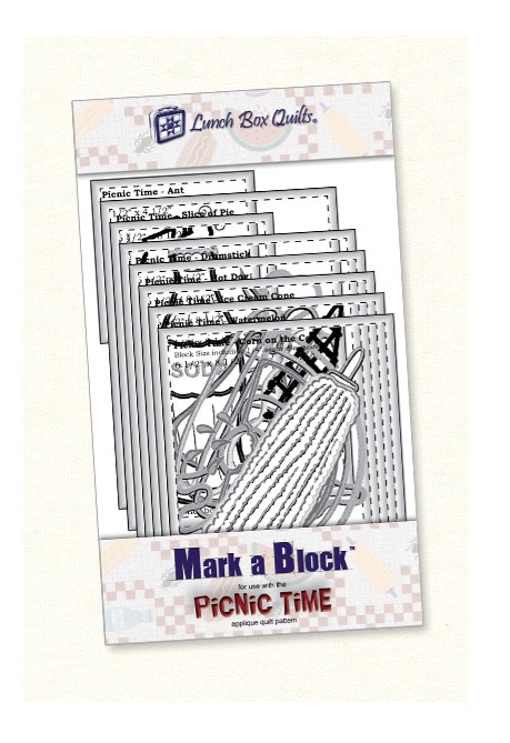 Picnic Time Mark A Block from Lunch Box Quilts