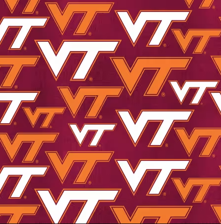 Virginia Tech Letters All Over from Sykel Enterprises