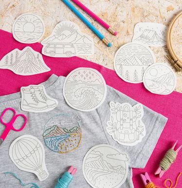 Embroidery Stick & Stitch Wander Free by Hawthorn Handmade