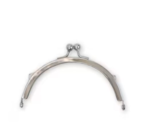 Purse Frame 4" Nickel by Sallie Tomato
