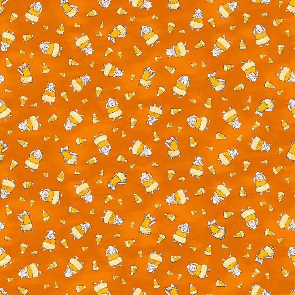 Haunted Acre Wood Candy Corn Bears Orange From Studio E