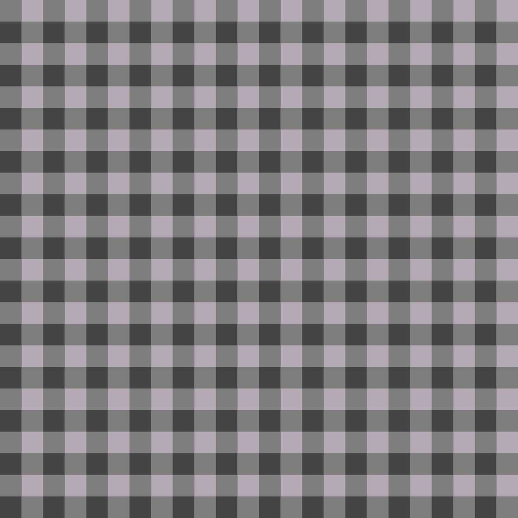 Haunted Acre Wood Gingham Purple from Studio E