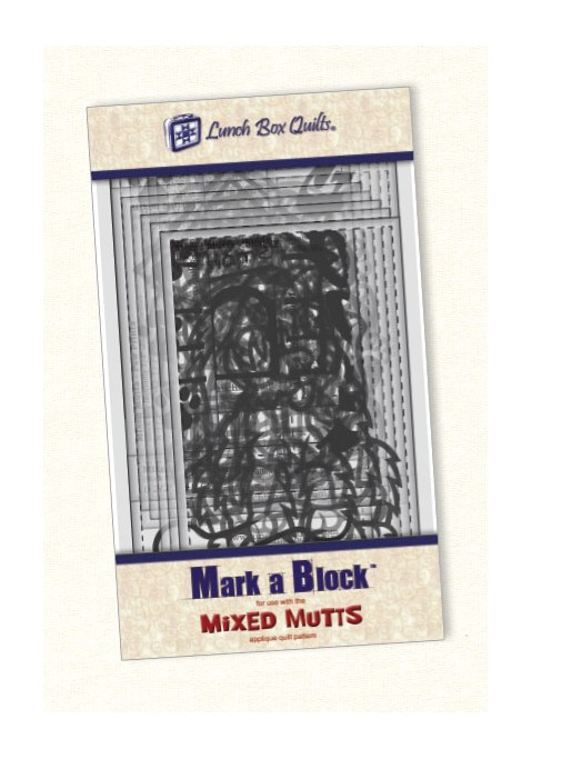 Mixed Mutts Mark A Block from Lunch Box Quilts