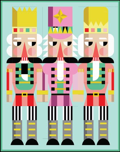 Son of a Nutcracker Quilt by Full Quilt Boogie