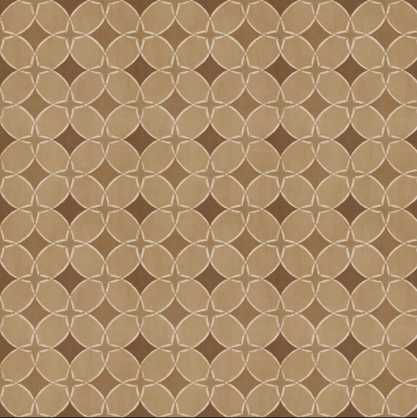 Coffee and Co Brown Latte Coffee Tile from Lumin Fabrics