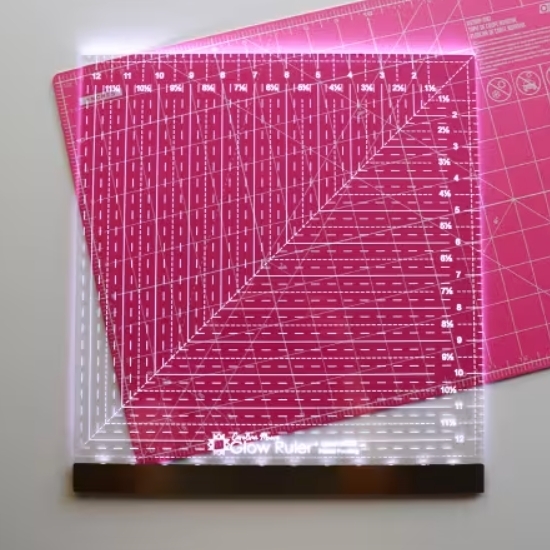 Glow Ruler 12 1/2" from Carolina Moore