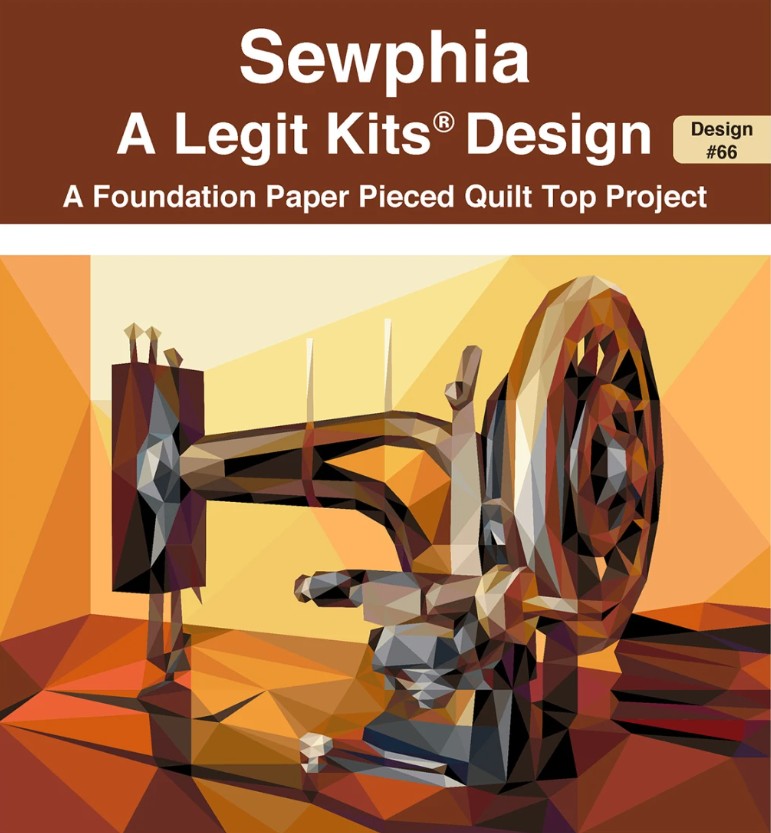 Sewphia Foundation Paper Piecing Pattern from Legit Kits