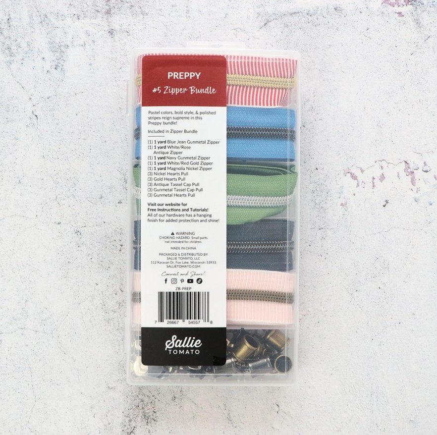 Zipper Bundle Preppy from Sallie Tomato