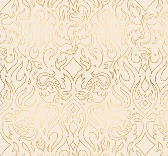 Fireglow Metallic Shell Flames from Moda Fabrics