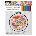 Counted Cross Stitch Kit Uplifting Daisies from Bucilla