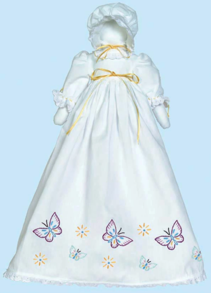 Butterflies Galore Pillowcase Doll Kit from Jack Dempsey
