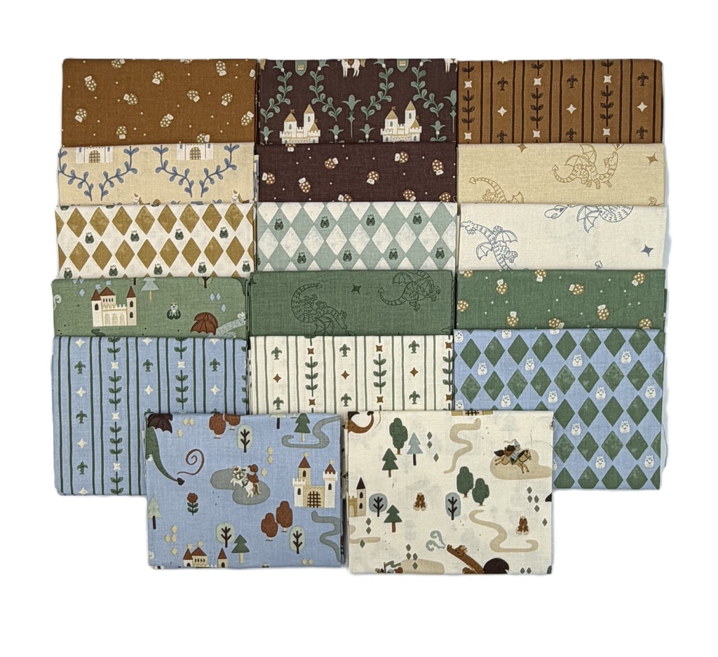 Faraway Kingdom Fat Quarter Bundle by Riley Blake