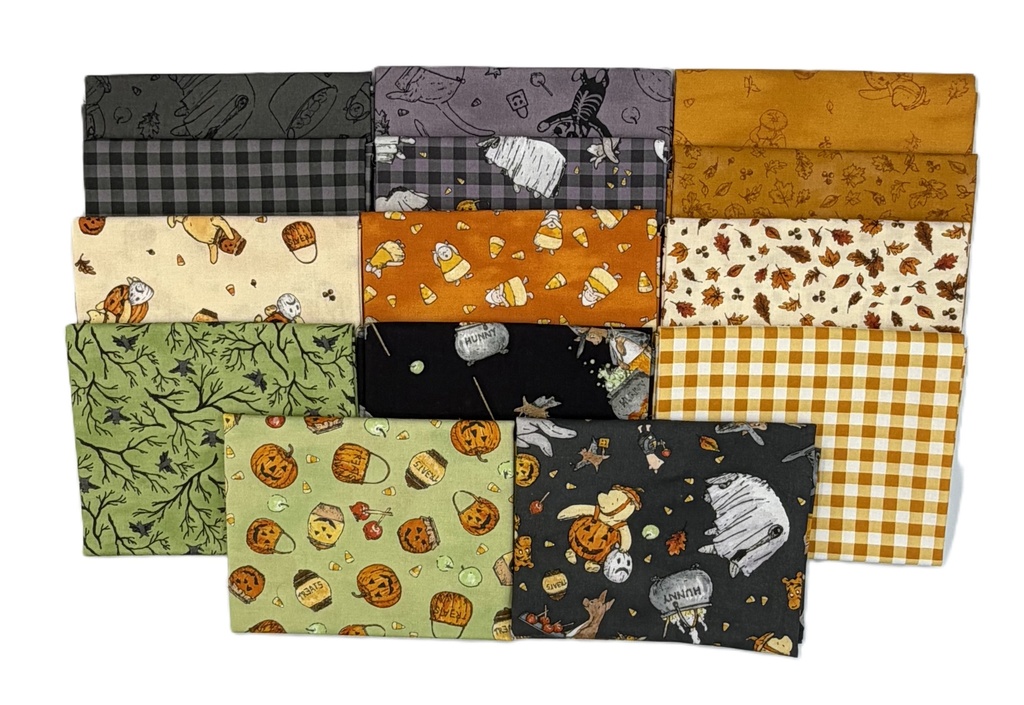 Haunted Acre Woods Fat Quarter Bundle