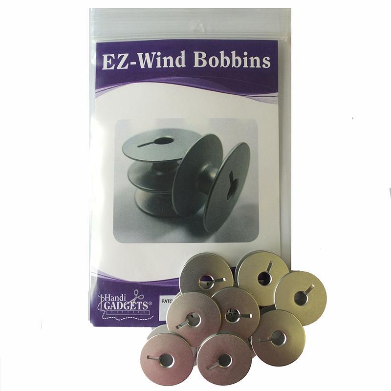 Handi Quilter Ez-Wind Bobbins Slotted M Class 8 Pack