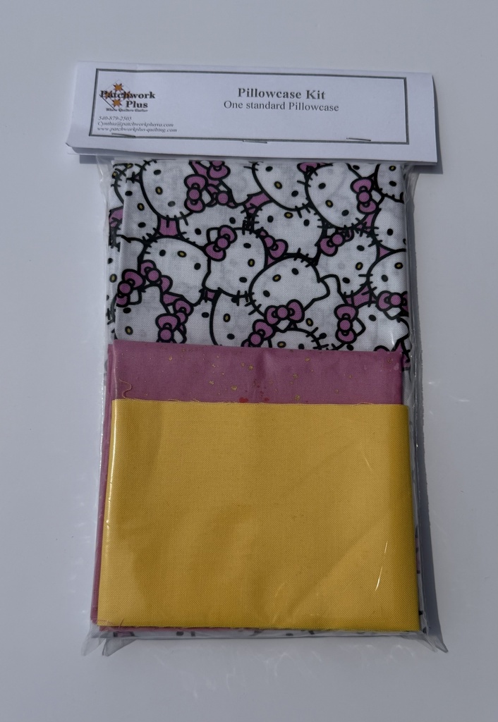 Hello Kitty Pillowcase Kit 2
