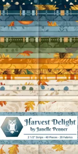 Harvest Delight Strip Pack from Lumin Fabrics