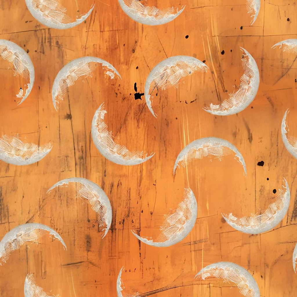 Scary Spice Tangerine from Studio E Fabrics