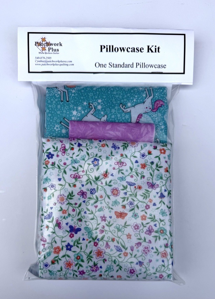 Unicorns & Fairy Dust Pillowcase Kit