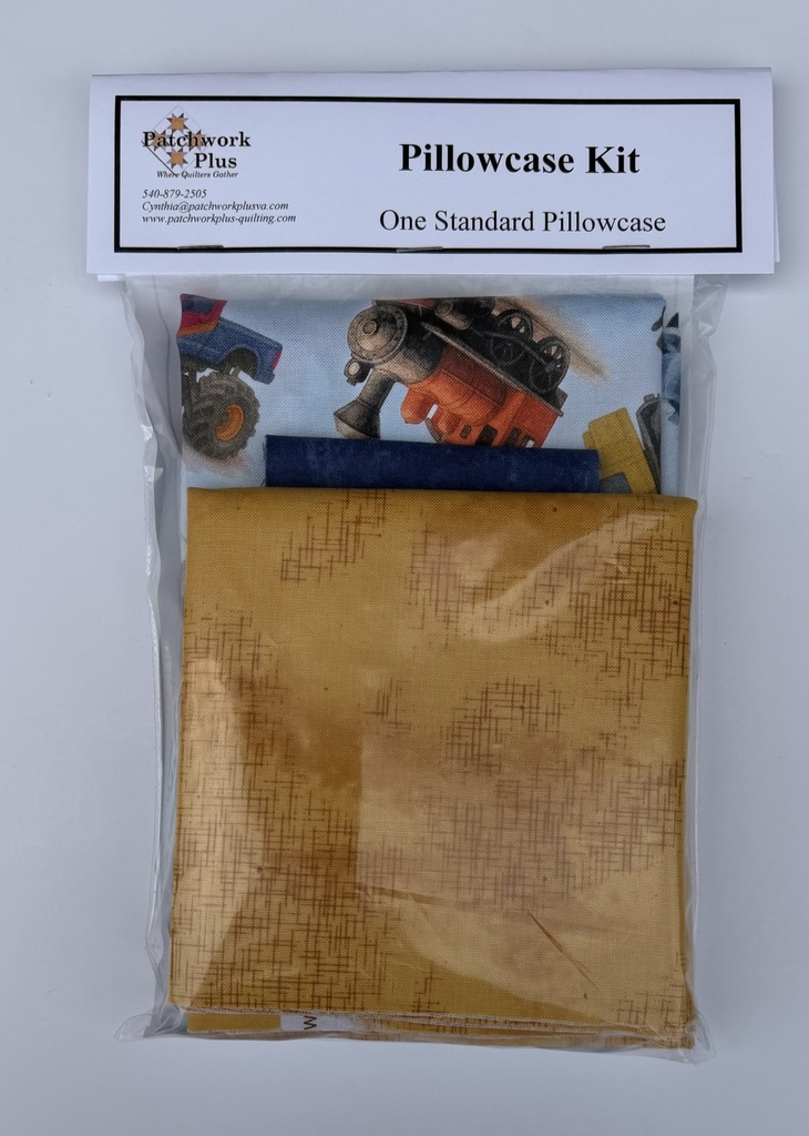 Things that Go Pillowcase Kit