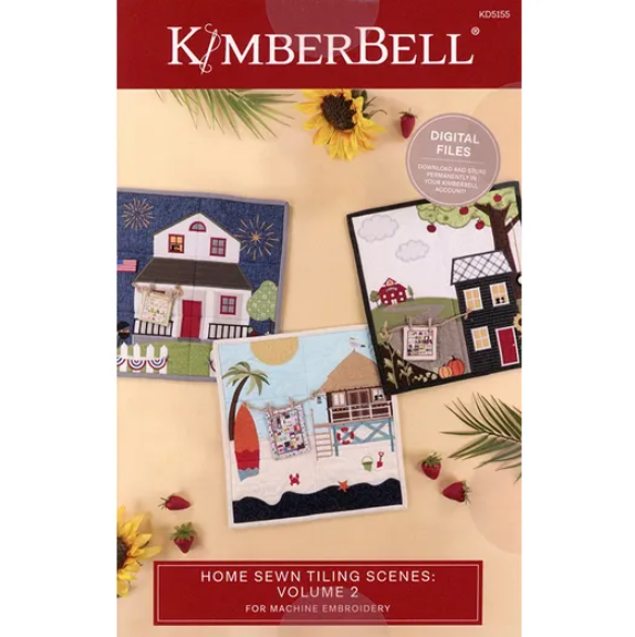 Home Sewn Tiling Scense Volume 2 Digital Files from Kimber Bell