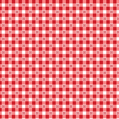 Barnyard Christmas Gingham Red from Northcott Fabrics