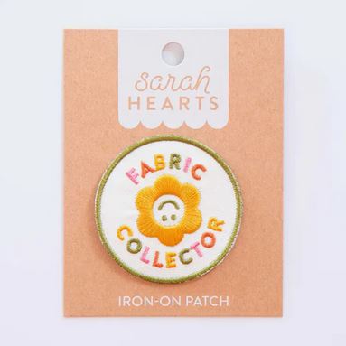 Fabric Collector Iron On Patch