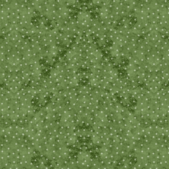 Snowy Greetings Green Dots from Lumin Fabrics