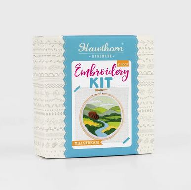Millstream Mini Embroidery Kit by Hawthorn Handmade