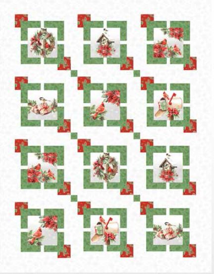 Farmer's Square Dance by White Owl Textiles