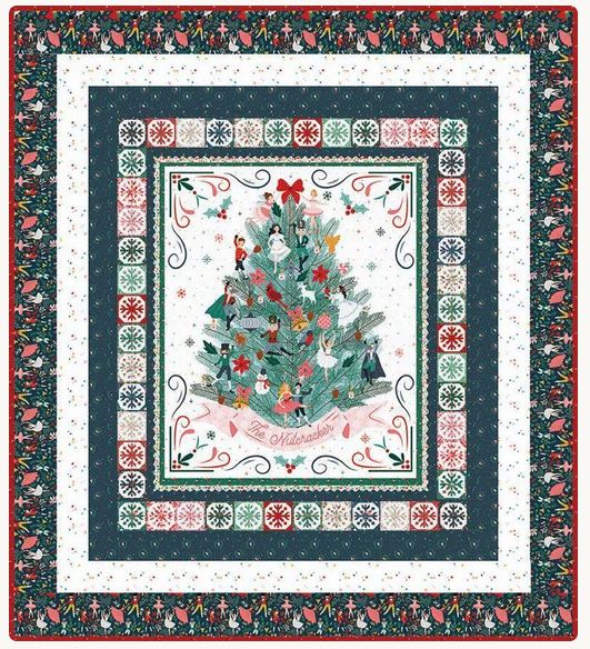 Decorate the Tree Panel Quilt by Jennifer Long from Riley Blake