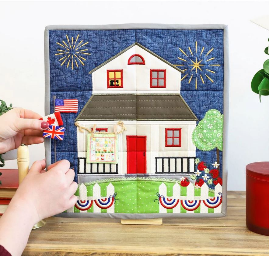 Home Sewn July Fabric Kit