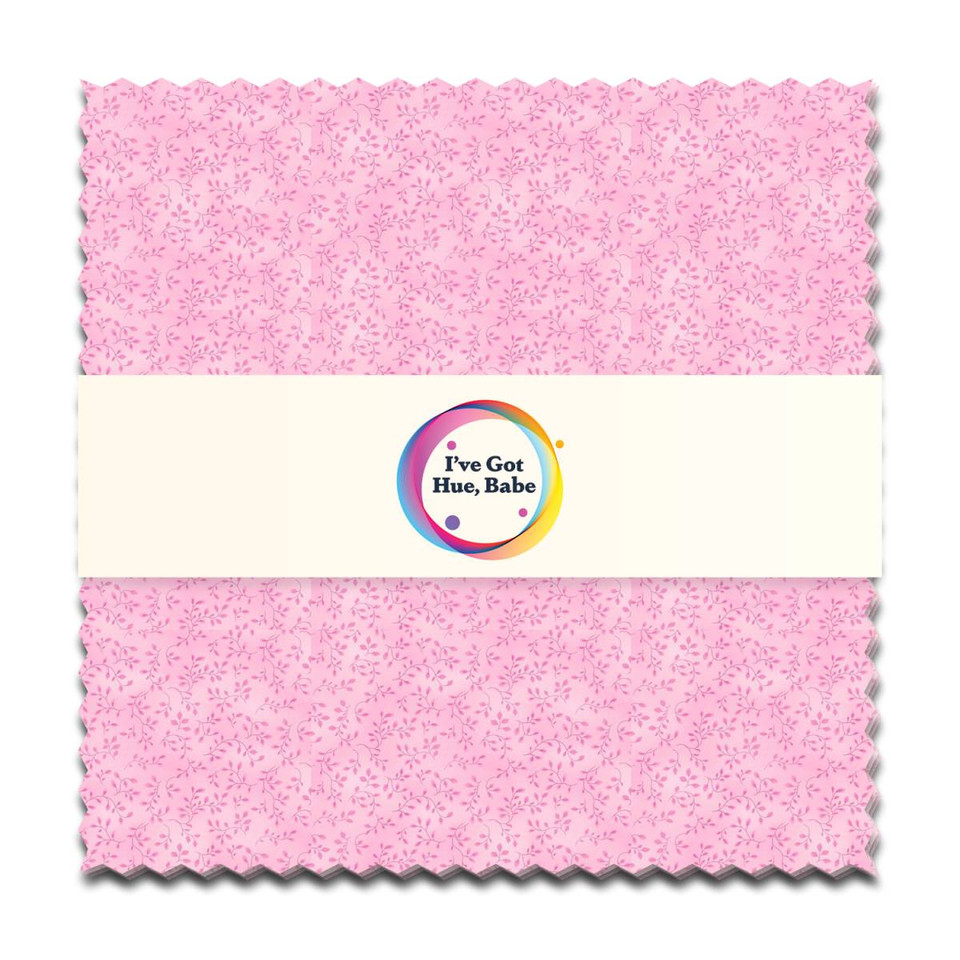 I've Got Hue Babe Pink Panther 5" Squares from Jaftex