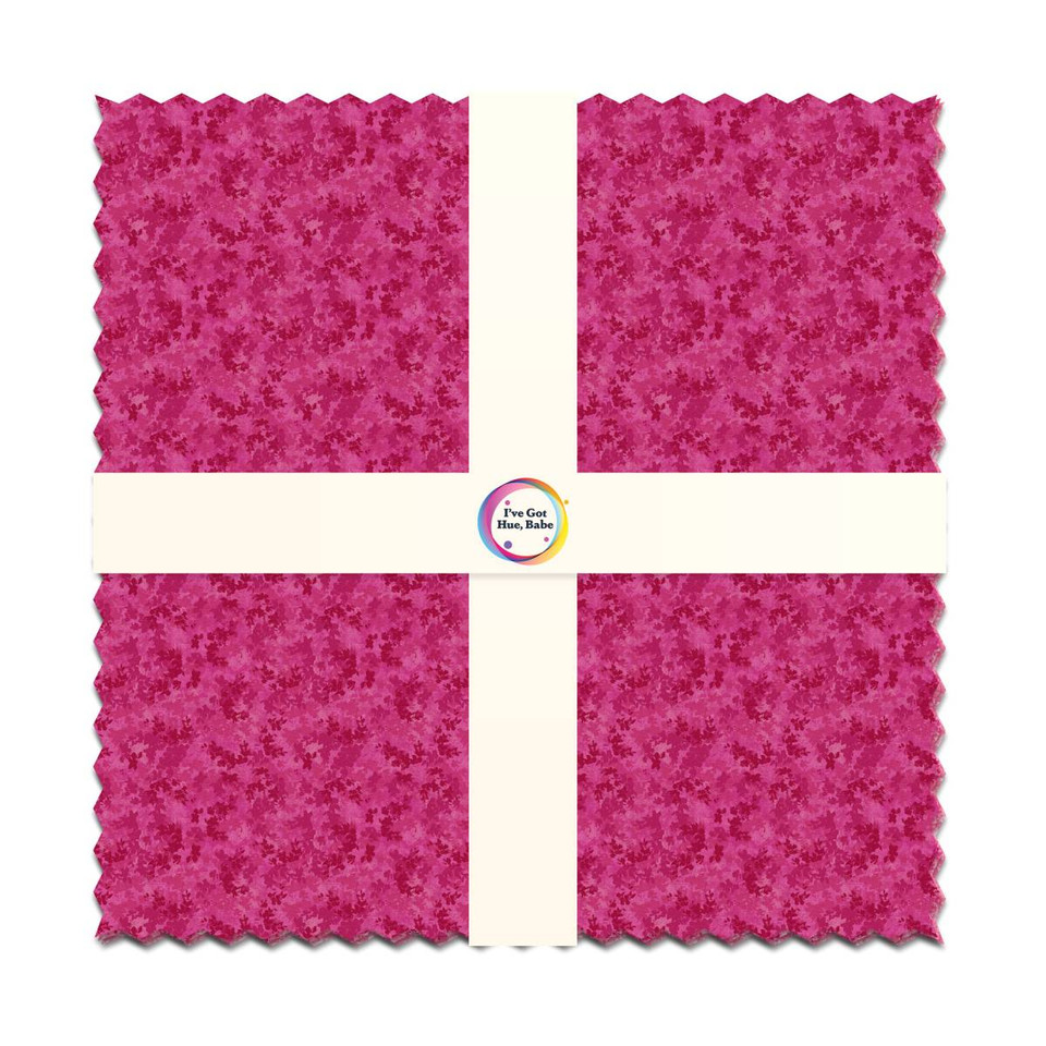 I've Got Hue Babe Pink Panther 10" Squares from Jaftex