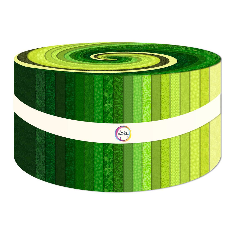 I've Got Hue Babe Green Giant 2.5" Strips from Jaftex