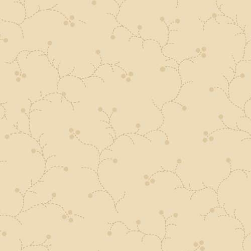 Apple Cider 17 Vine White from P&B Textiles