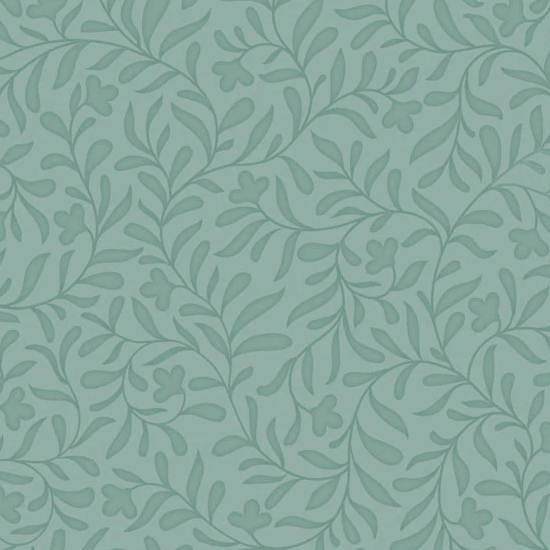 Cider Mill Harvest Vine Tonal Teal from P&B Textiles