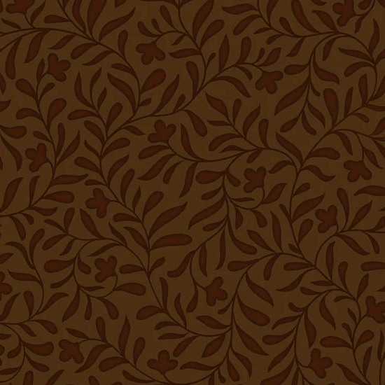 Cider Mill Harvest Vine Chocolate Brown from P&B Textiles