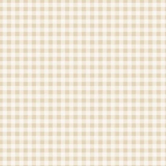 Cider Mill Harvest Gingham Cream from P&B Textiles