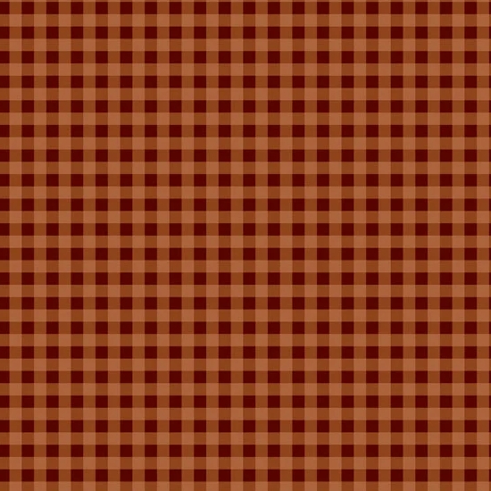 Cider Mill Harvest Gingham Chestnut Brown from P&B Textiles