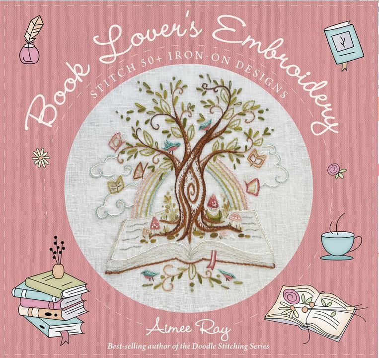 Book Lover's Embroidery