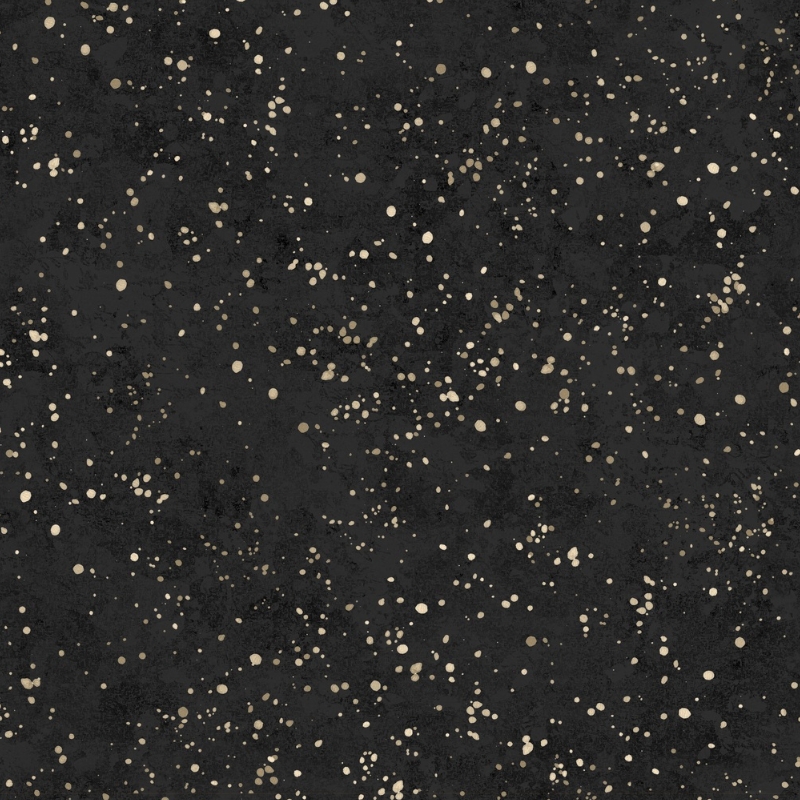 Poinsettia Radiance Dots Black/Tan from Lumin Fabrics